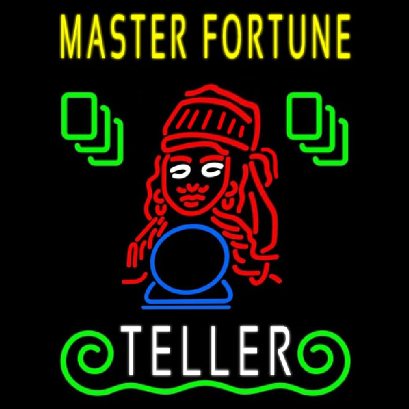 Master Fortune Teller Enseigne Néon