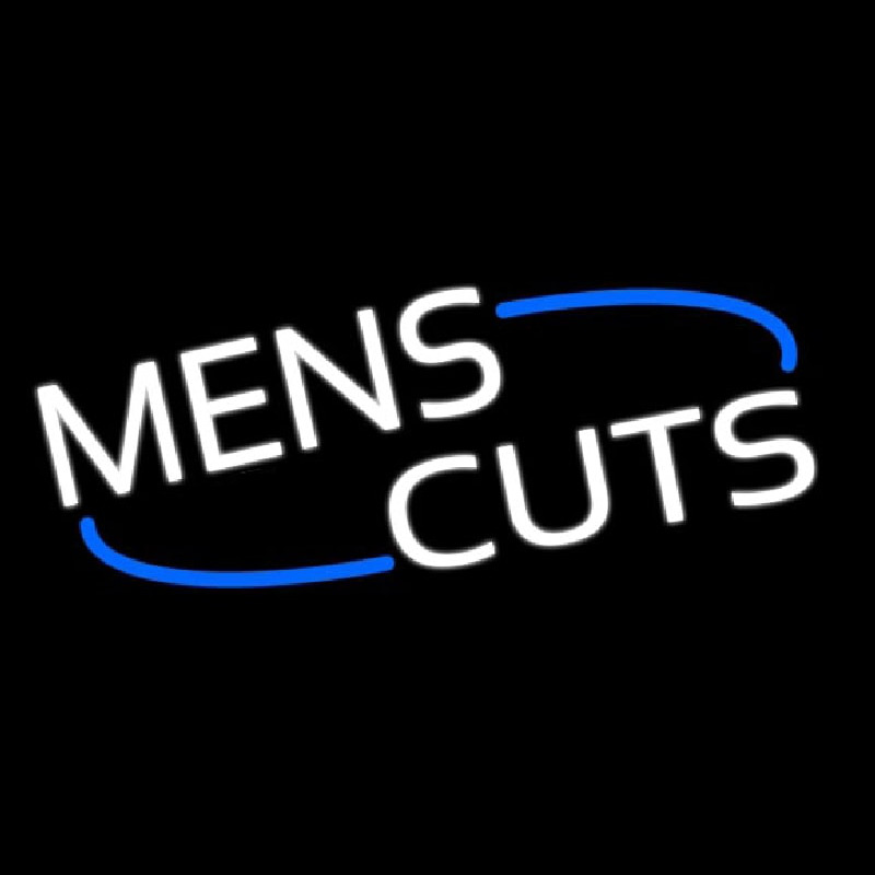 Mens Cuts Enseigne Néon