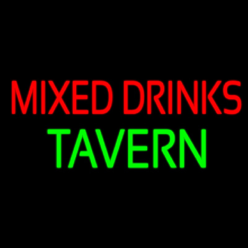 Mi ed Drinks Tavern 1 Enseigne Néon