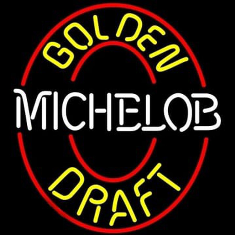 Michelob Golden Draft Enseigne Néon
