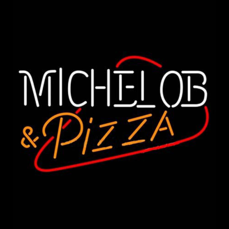 Michelob Pizza Enseigne Néon