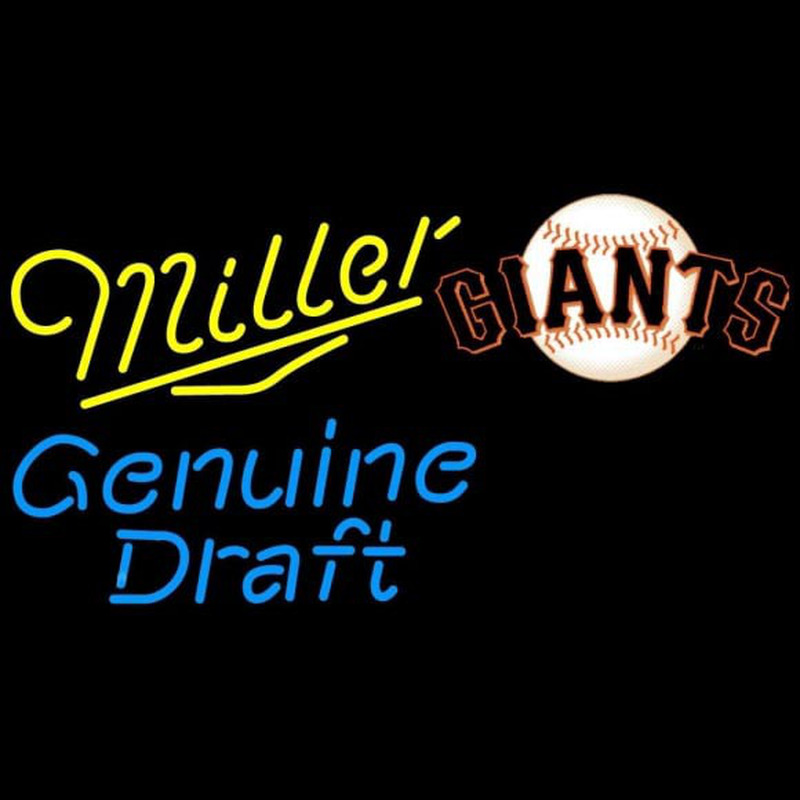 Miller Genuine Draft Jumping Fish Beer Sign Enseigne Néon