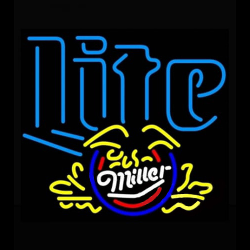 Miller Lite Eagle Cresent Enseigne Néon