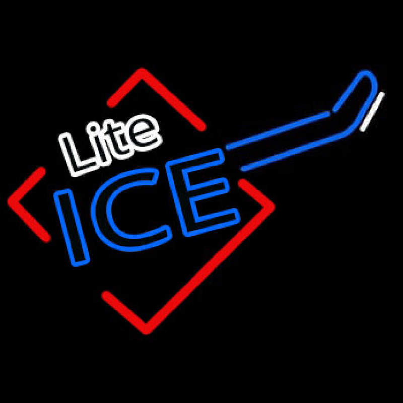 Miller Lite Ice Cube Guitar Enseigne Néon