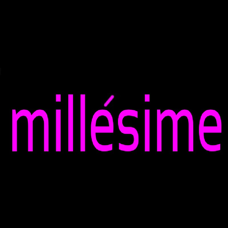 Millesime Enseigne Néon