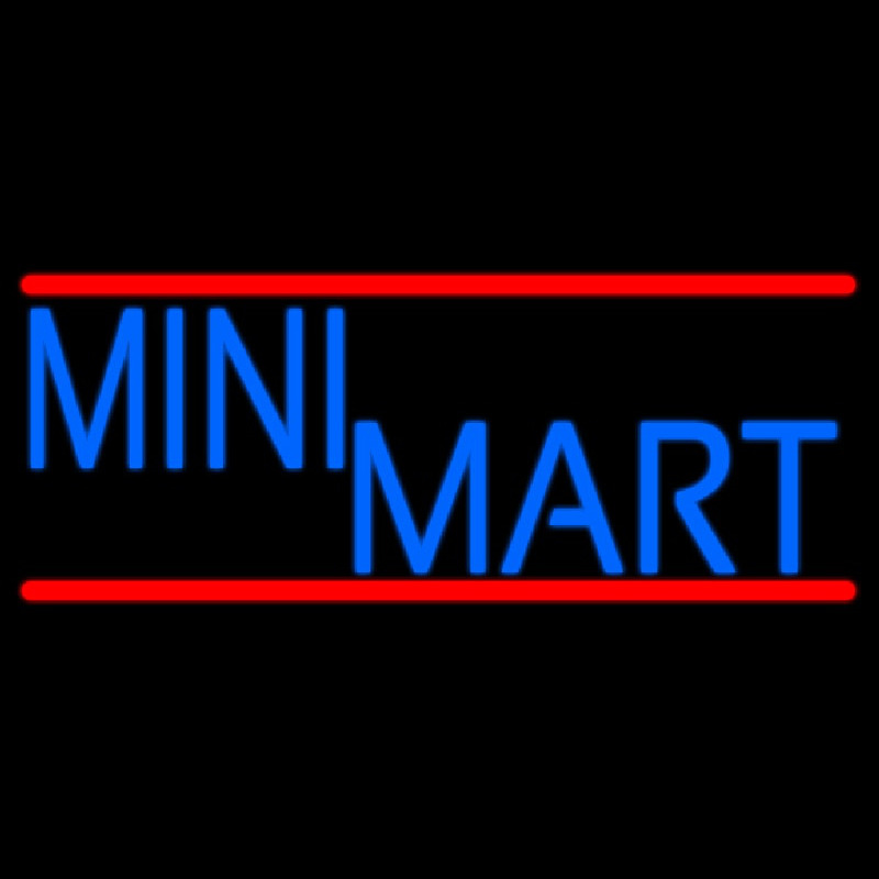 Mini Mart Enseigne Néon