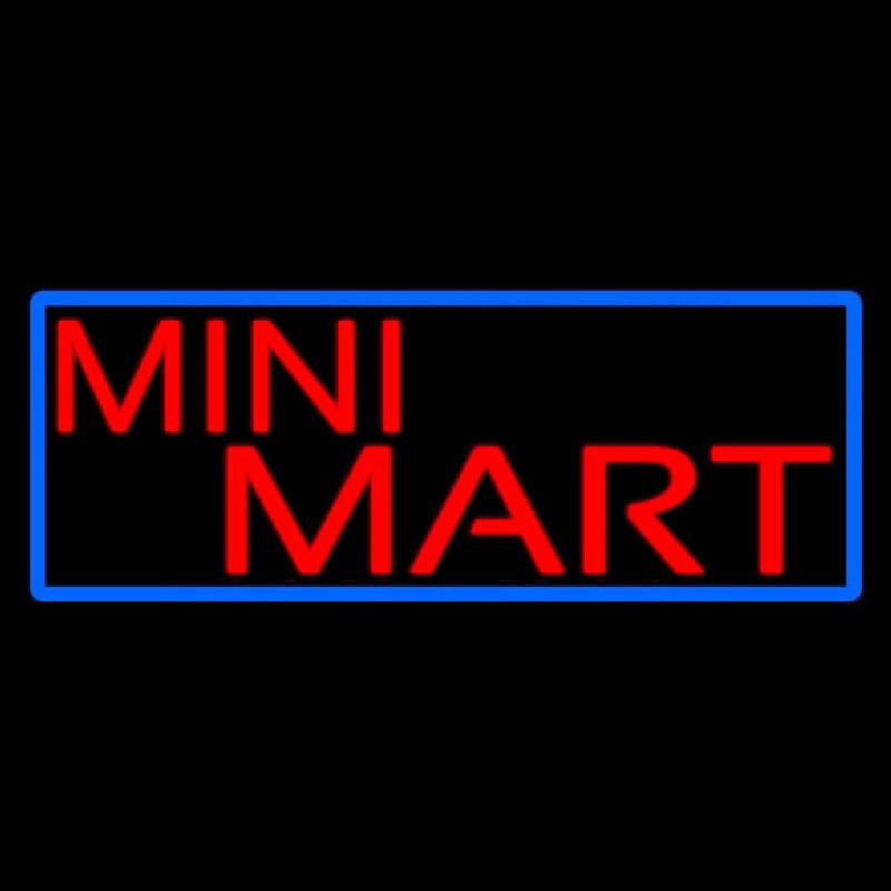 Mini Mart Enseigne Néon