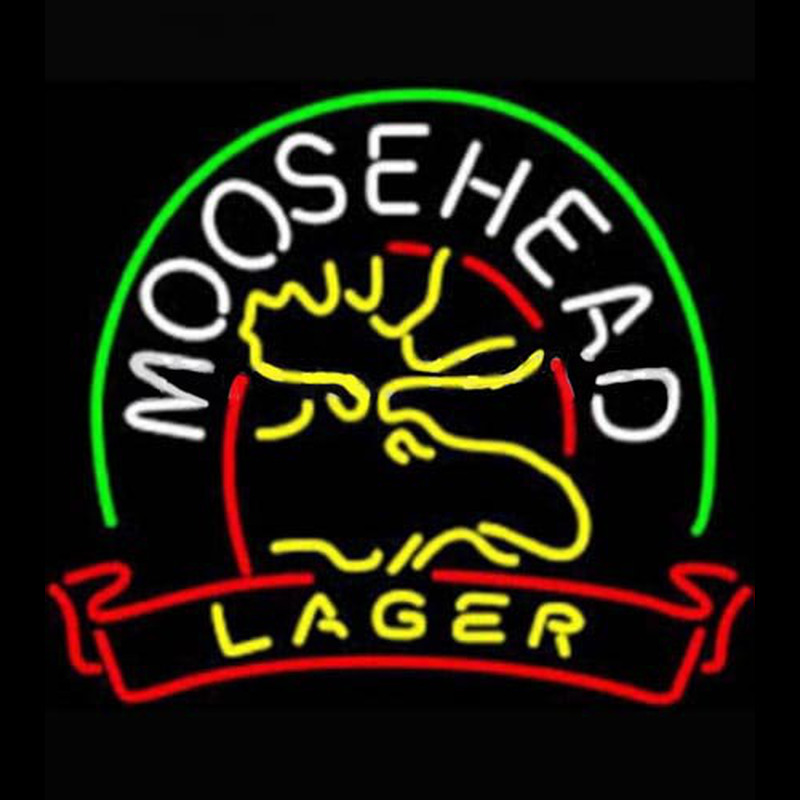 Moosehead Lager Beer Enseigne Néon