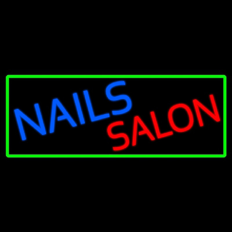 Nail Salon Enseigne Néon