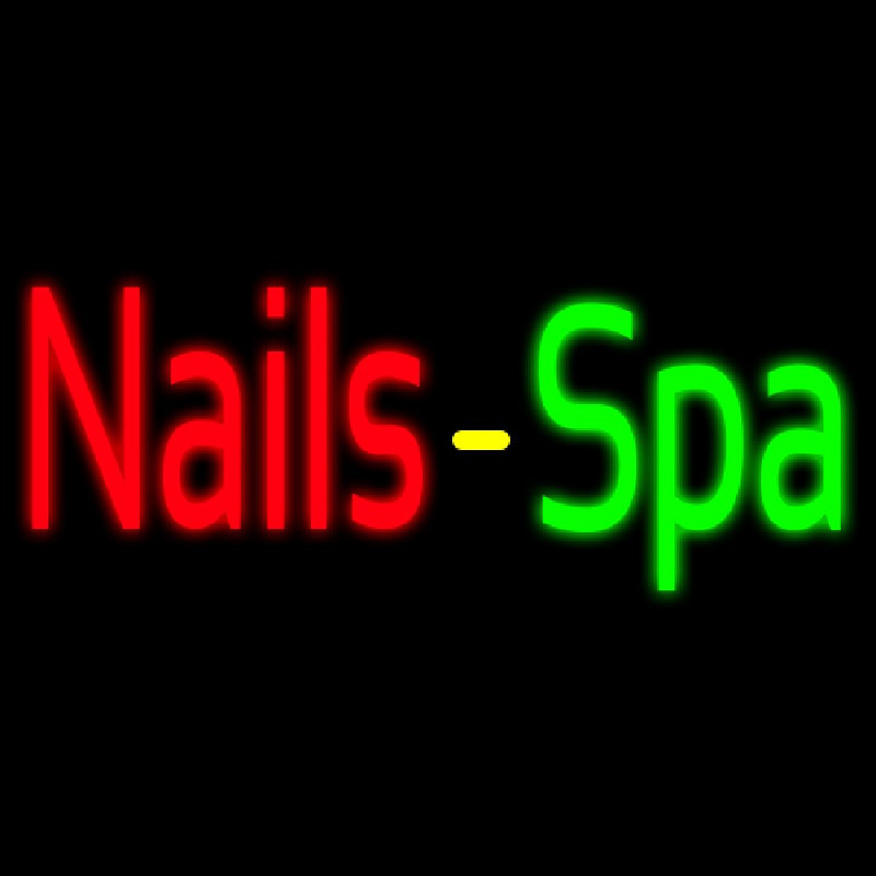 Nails Spa Enseigne Néon