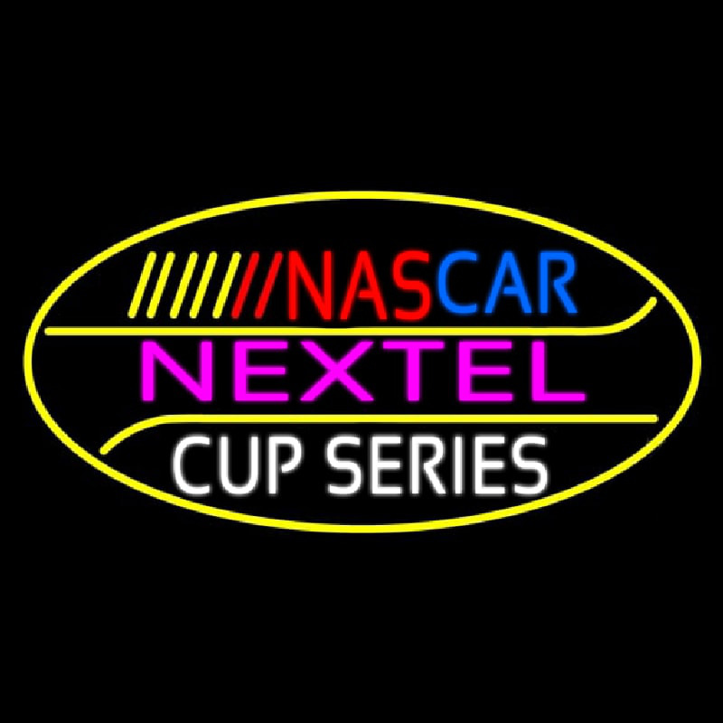 Nascar Ne tel Cup Series Enseigne Néon