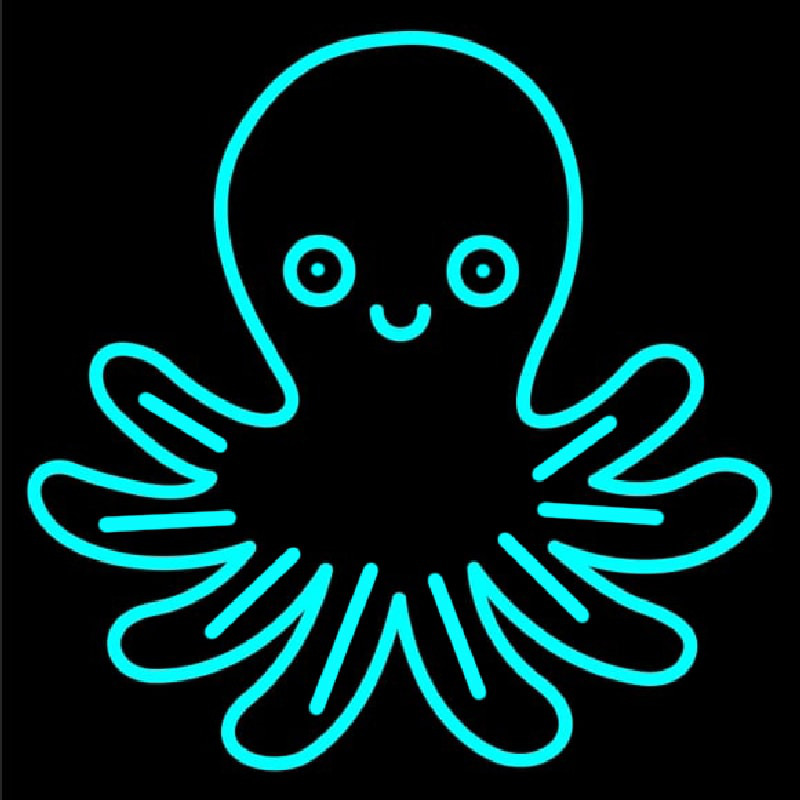 Octopus Enseigne Néon