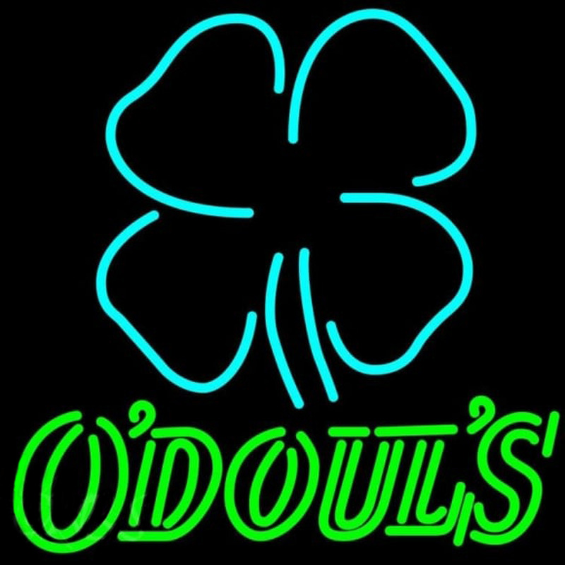 Odouls Clover Beer Sign Enseigne Néon