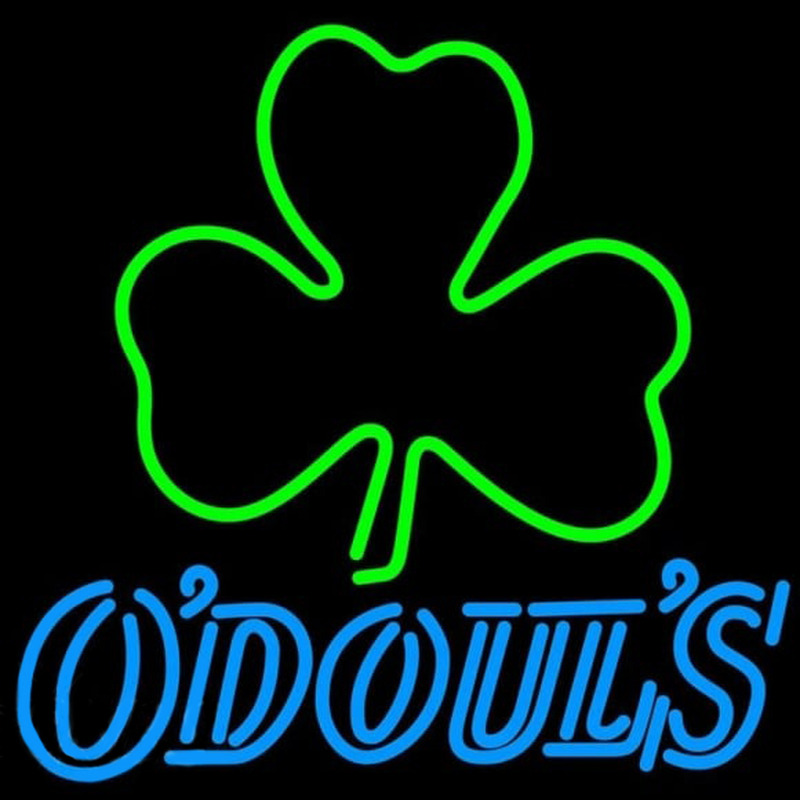 Odouls Green Clover Beer Sign Enseigne Néon