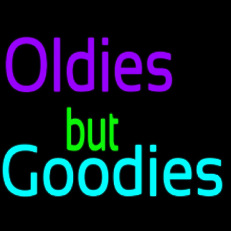 Oldies But Goodies Enseigne Néon