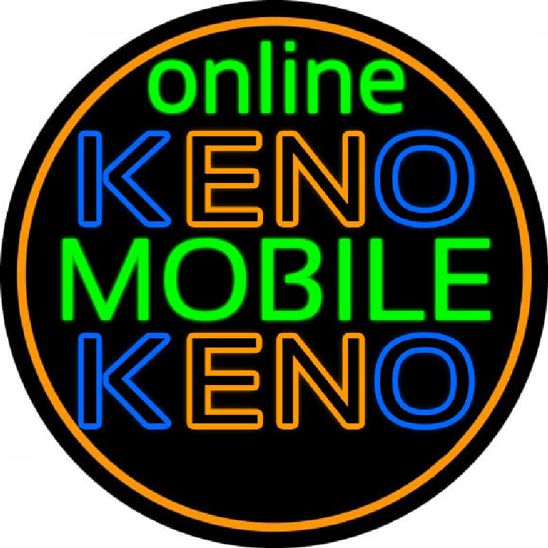 Online Keno Mobile Keno 2 Enseigne Néon