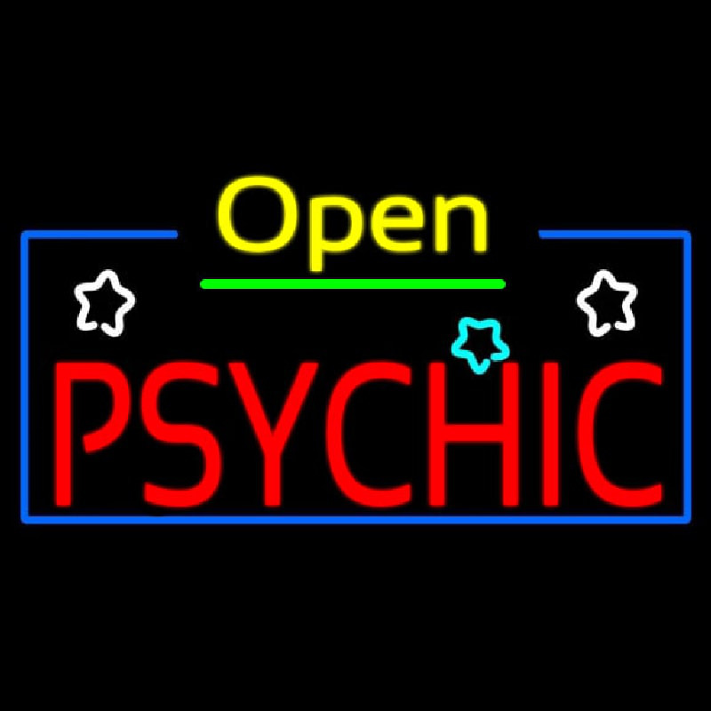 Open Psychic Enseigne Néon