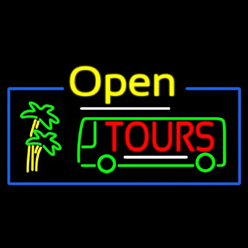 Open Tours Enseigne Néon