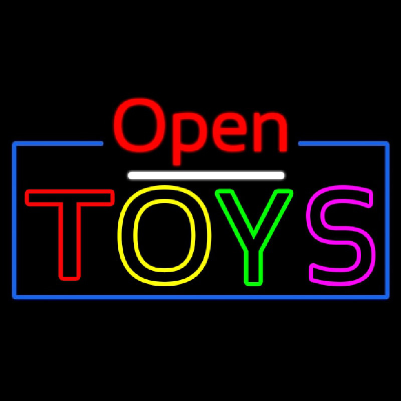 Open Toys Enseigne Néon