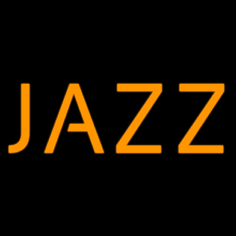 Orange Jazz 1 Enseigne Néon
