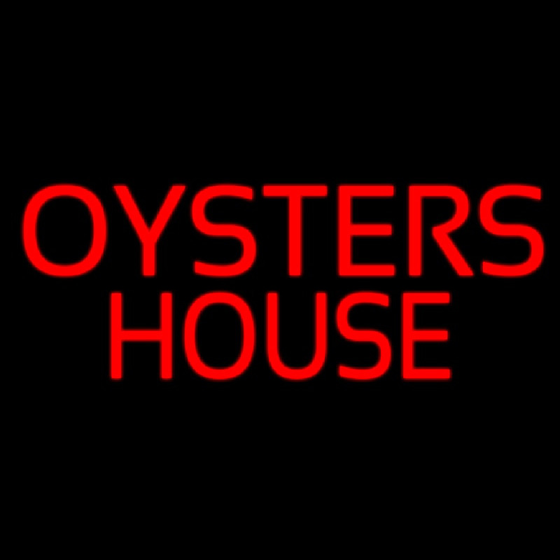 Oyster House Block Enseigne Néon