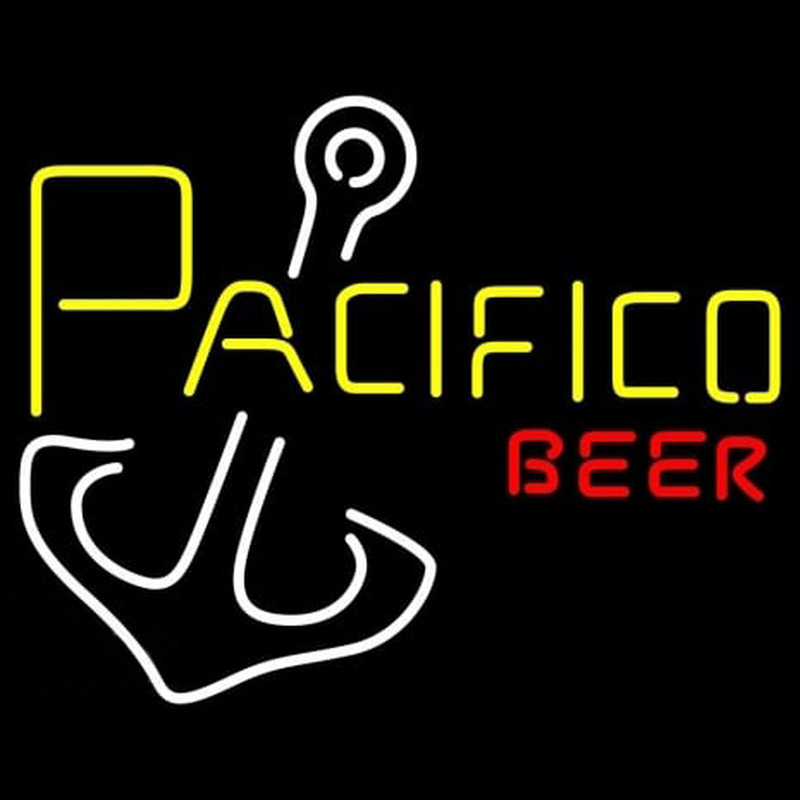 Pacifico Beer Anchor Enseigne Néon