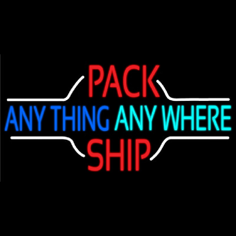 Pack Anything Anywhere Ship Enseigne Néon