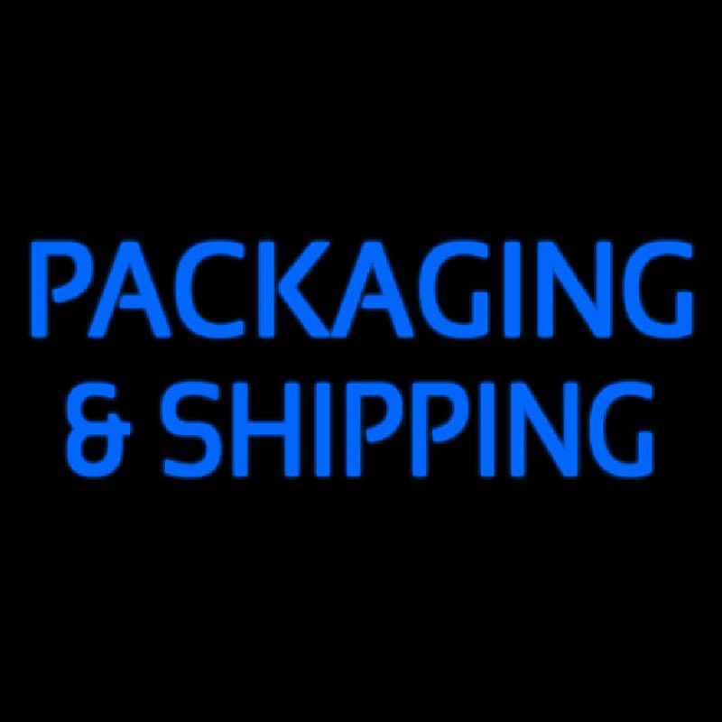 Packaging And Shipping Enseigne Néon
