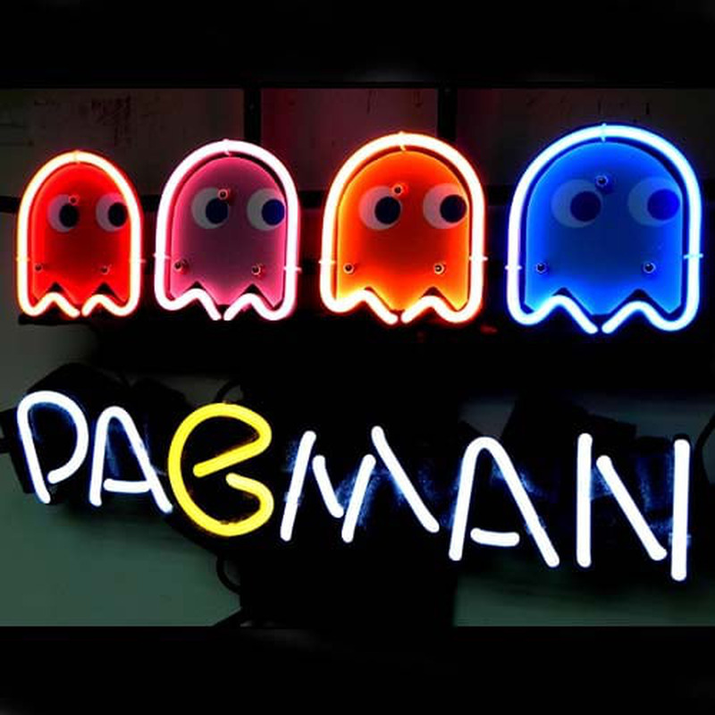 Pacman Game Bière Bar Enseigne Néon