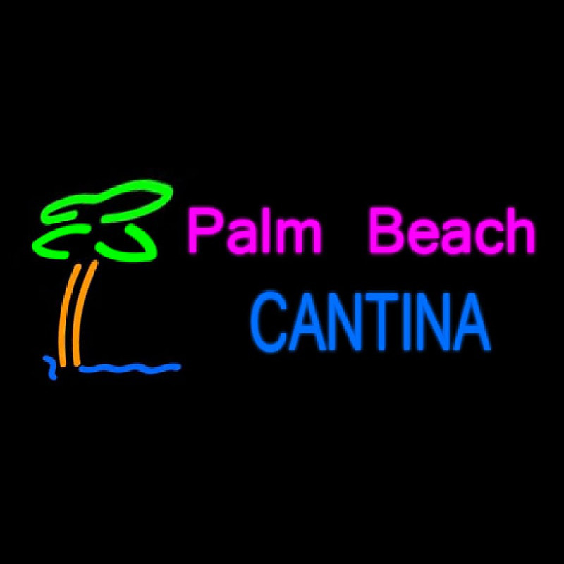 Palm Beach Cantina Enseigne Néon