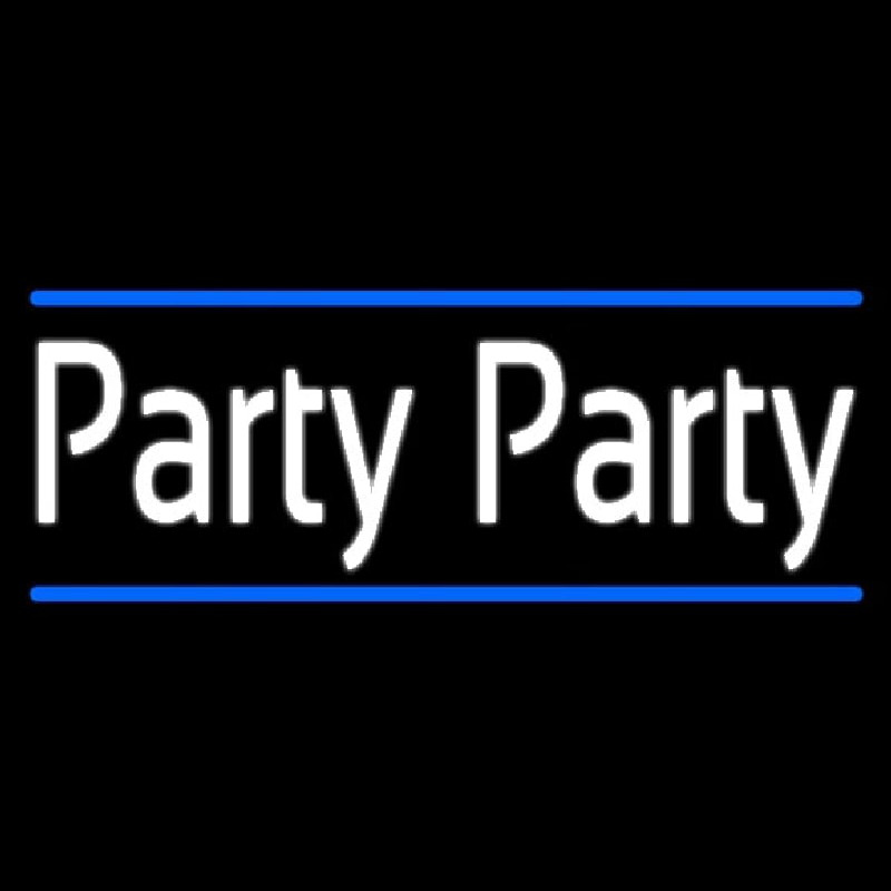 Party Party 1 Enseigne Néon