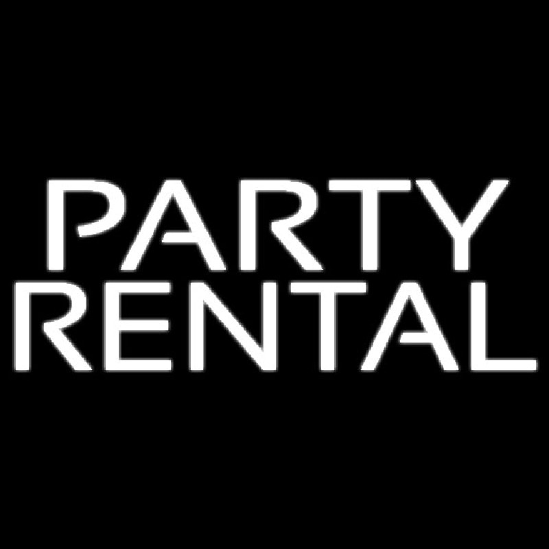 Party Rental 1 Enseigne Néon