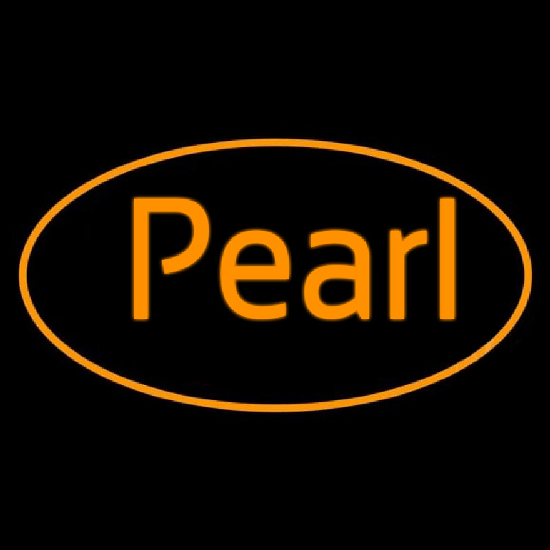 Pearl Oval Enseigne Néon