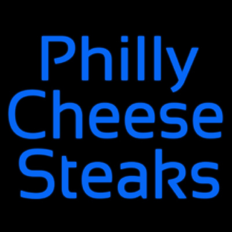 Philly Cheese Steaks Enseigne Néon