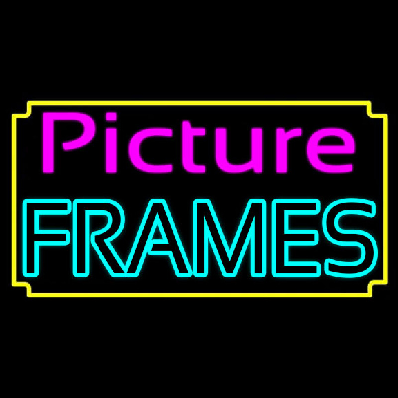 Picture Frames Enseigne Néon