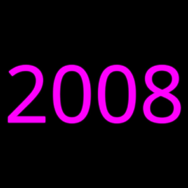 Pink 2008 Enseigne Néon