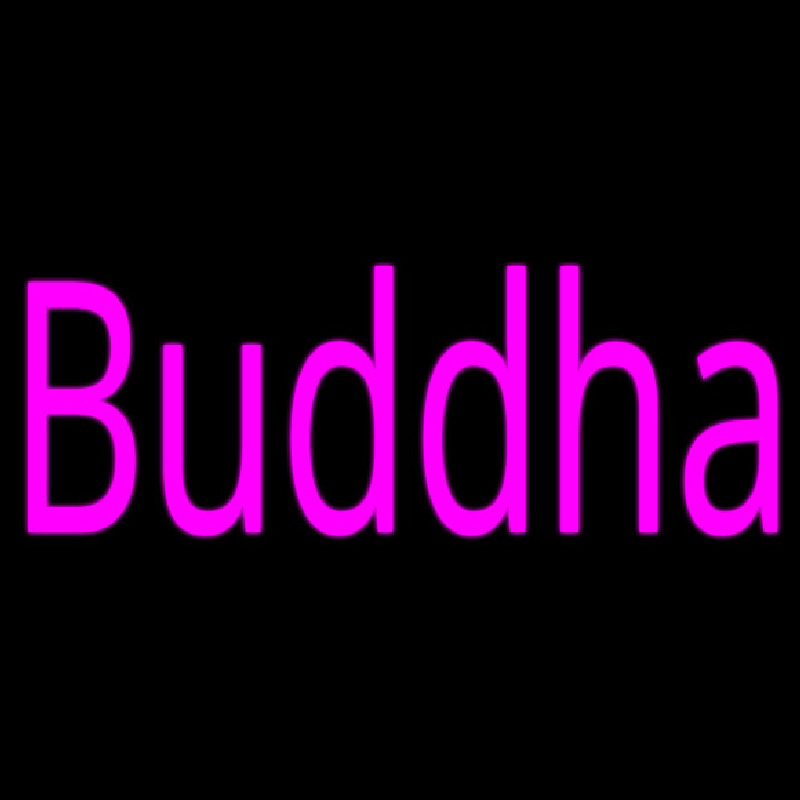 Pink Buddha Enseigne Néon