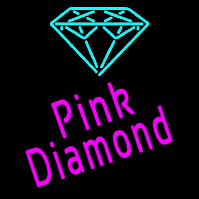 Pink Diamond Enseigne Néon