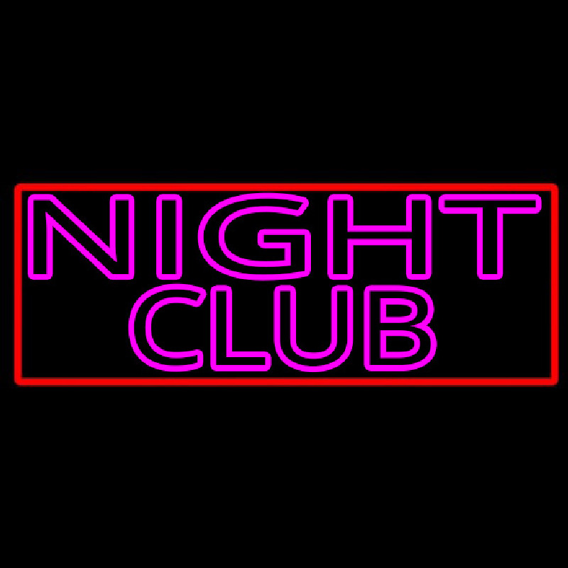 Pink Night Club Enseigne Néon