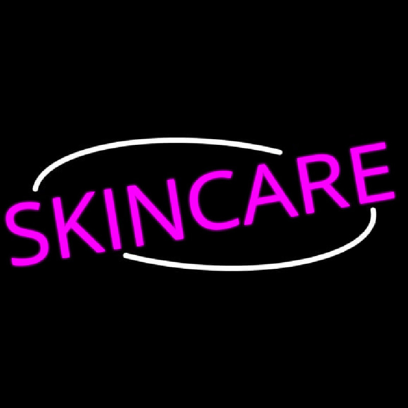 Pink Skin Care Enseigne Néon