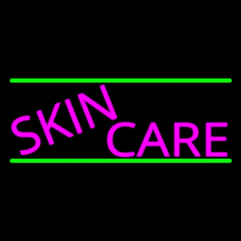 Pink Skin Care Enseigne Néon