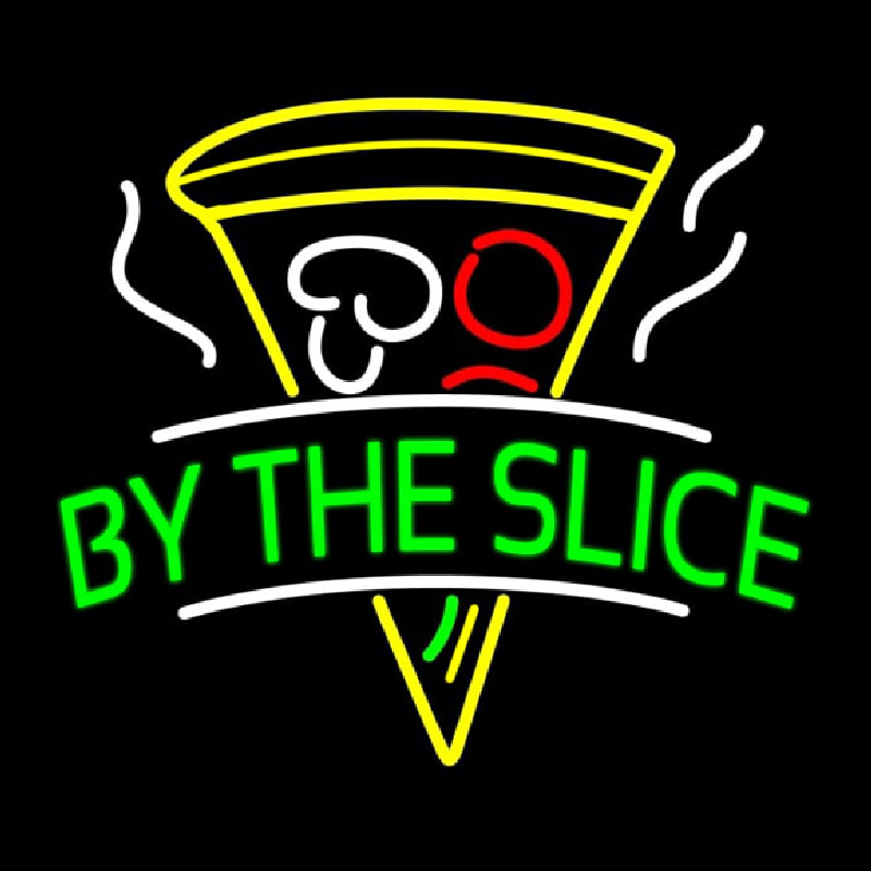 Pizza By The Slice Enseigne Néon