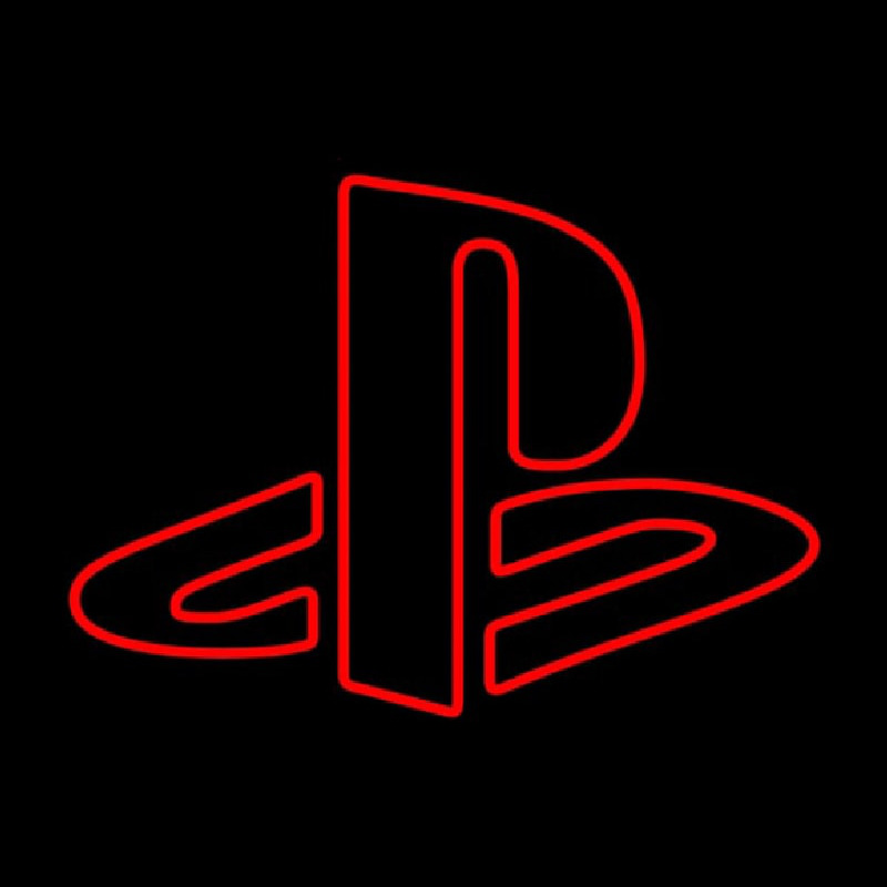 Playstation Logo Enseigne Néon