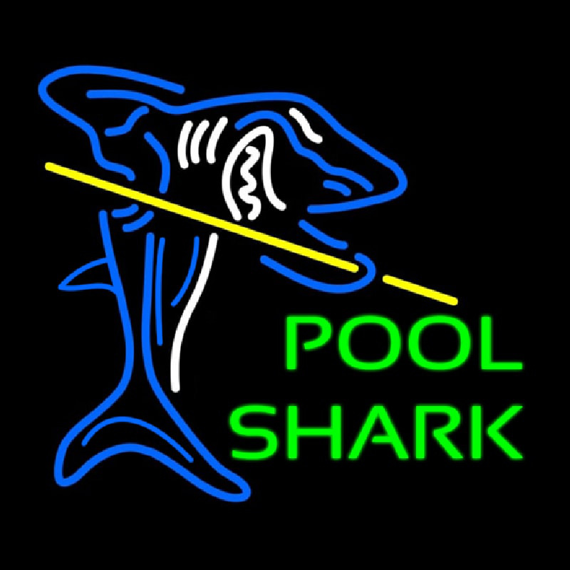 Pool Shark Enseigne Néon