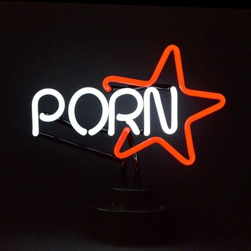 Porn Star Desktop Enseigne Néon