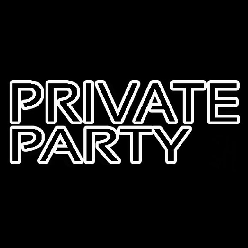 Private Party Enseigne Néon