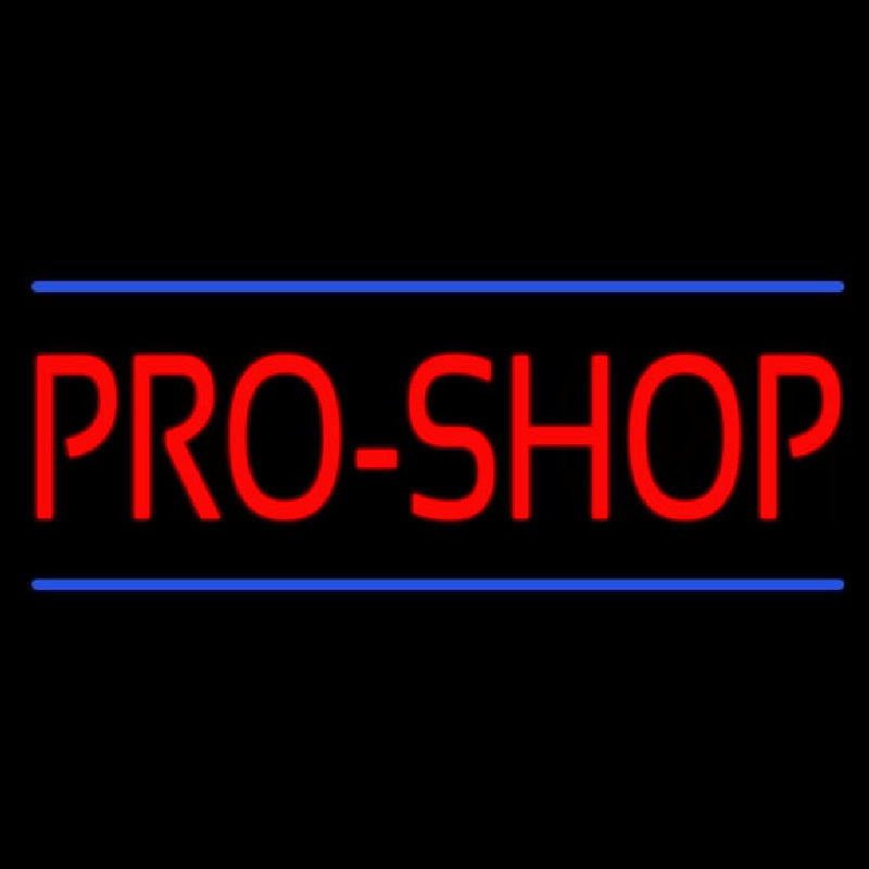 Pro Shop Enseigne Néon