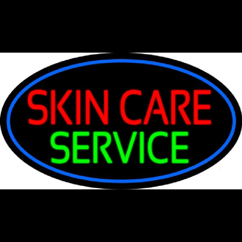 Professional Skin Care Service Enseigne Néon