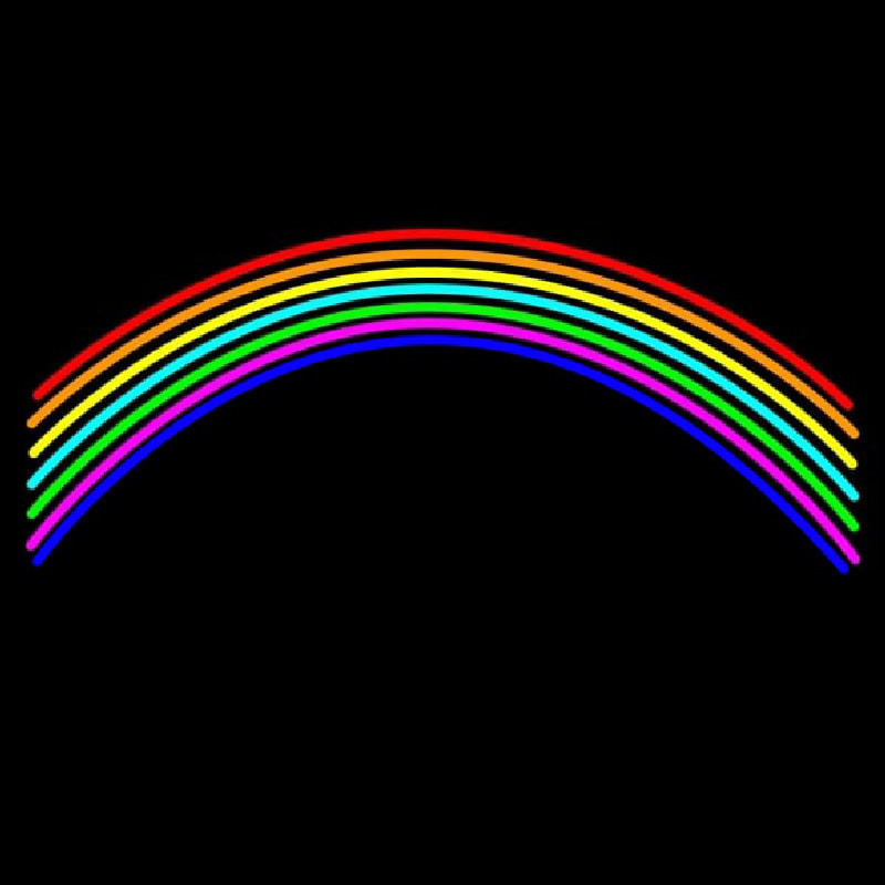 Rainbow Blank Enseigne Néon