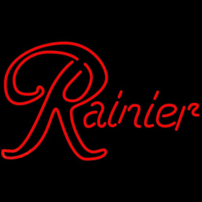Rainier Red Beer Sign Enseigne Néon